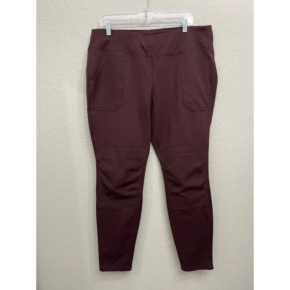 NWT Carhartt Force Utility Leggings Womens XL Blackberry Plum Work Pants